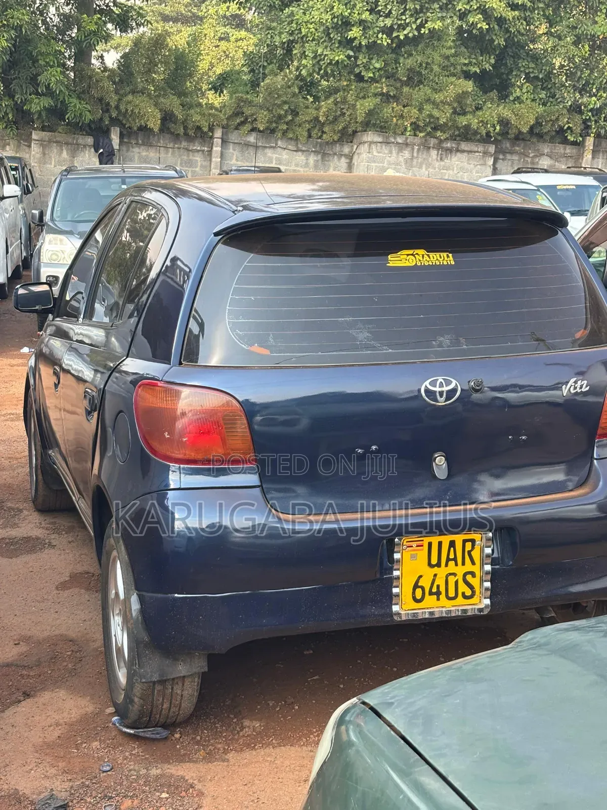 Toyota Vitz 2008 Blue