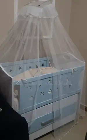Baby Wooden Crib Bed