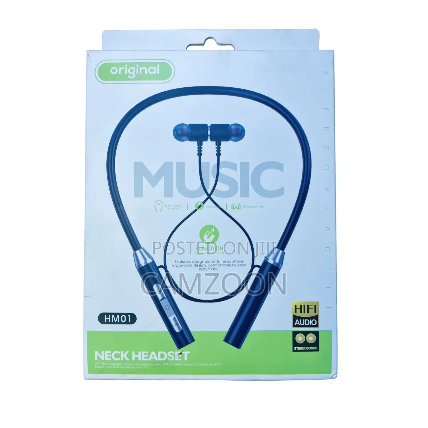 Magnetic Wireless Neckband Bluetooth Headset