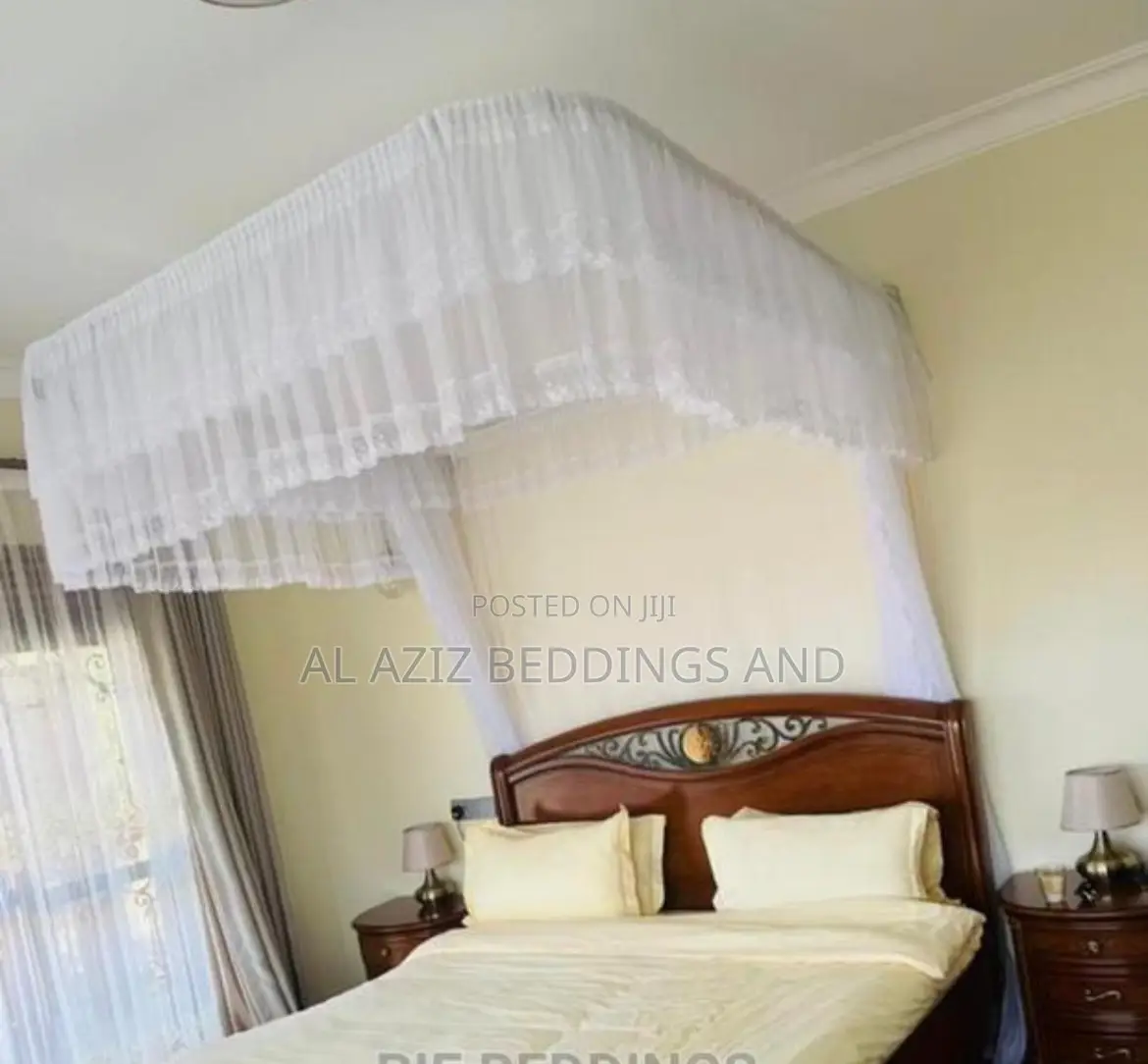 King Size Wall Mounted Net White Color