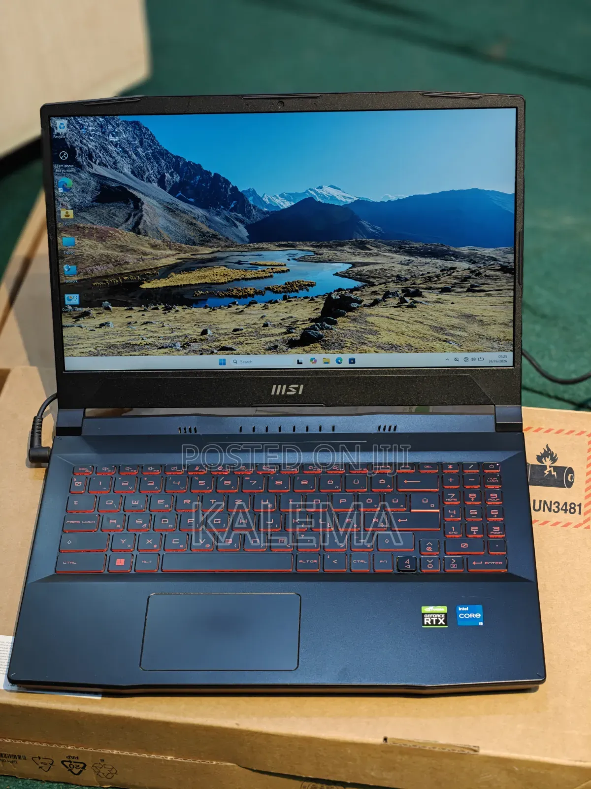 New Laptop MSI Katana GF76 16GB Intel Core i5 SSD 512GB