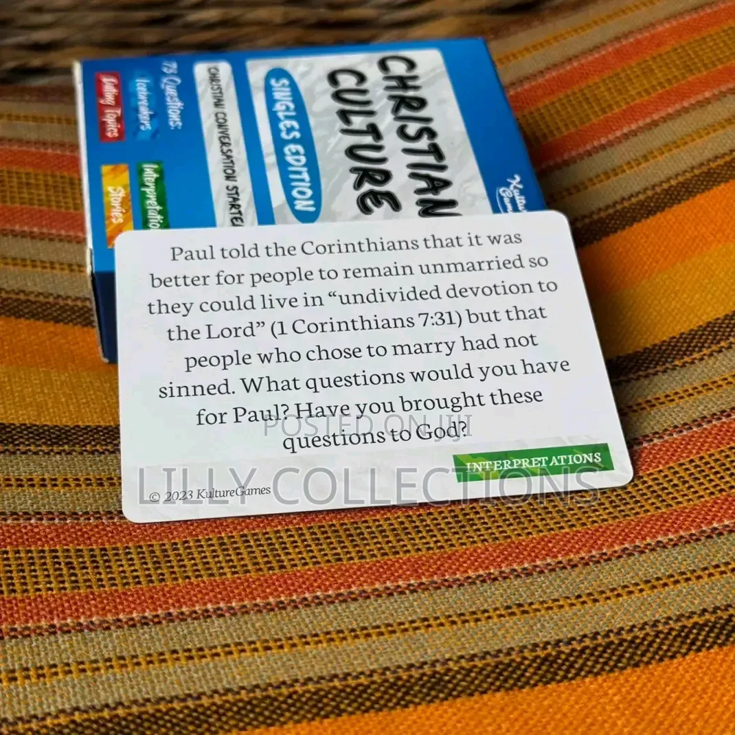 Christian Culture Cards