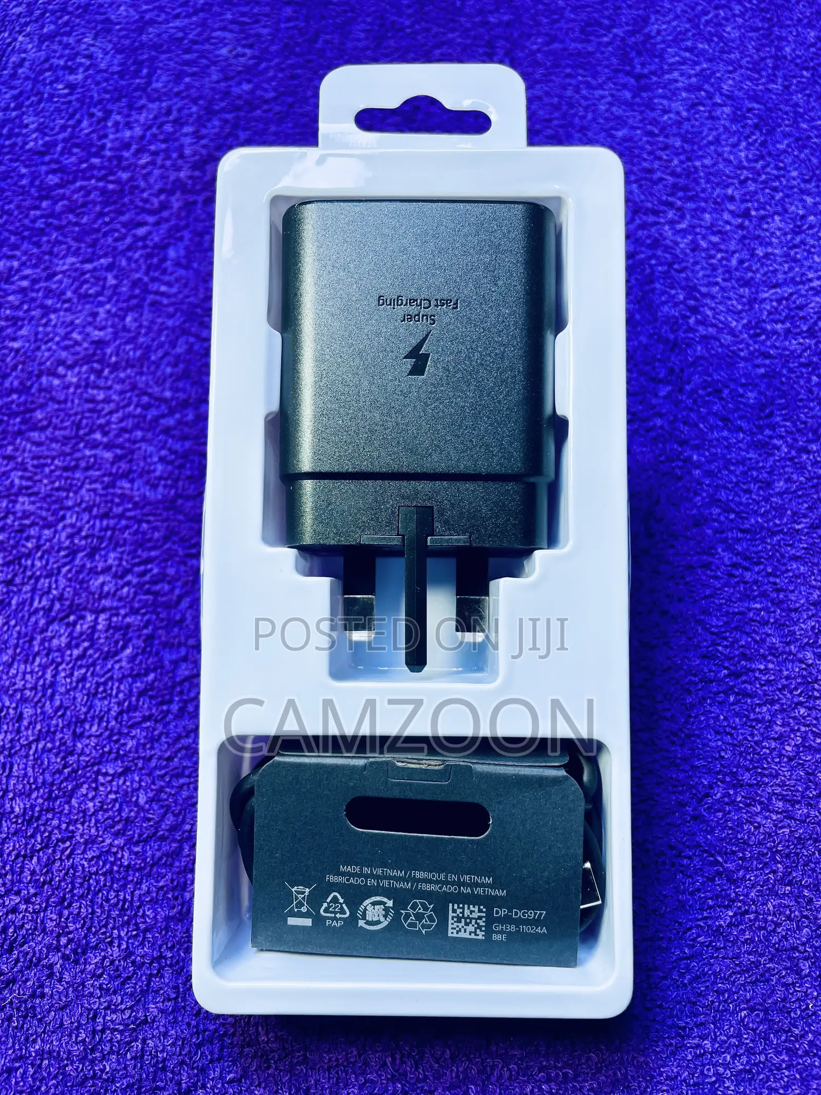 Original Samsung 45w Super Fast Usb-C Charger With Type-C Cable