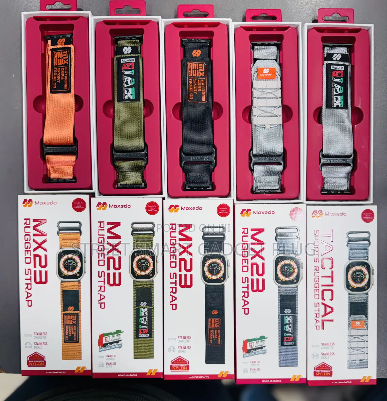Apple Watch Straps (Braided Quality)(42/44/45/49mm)