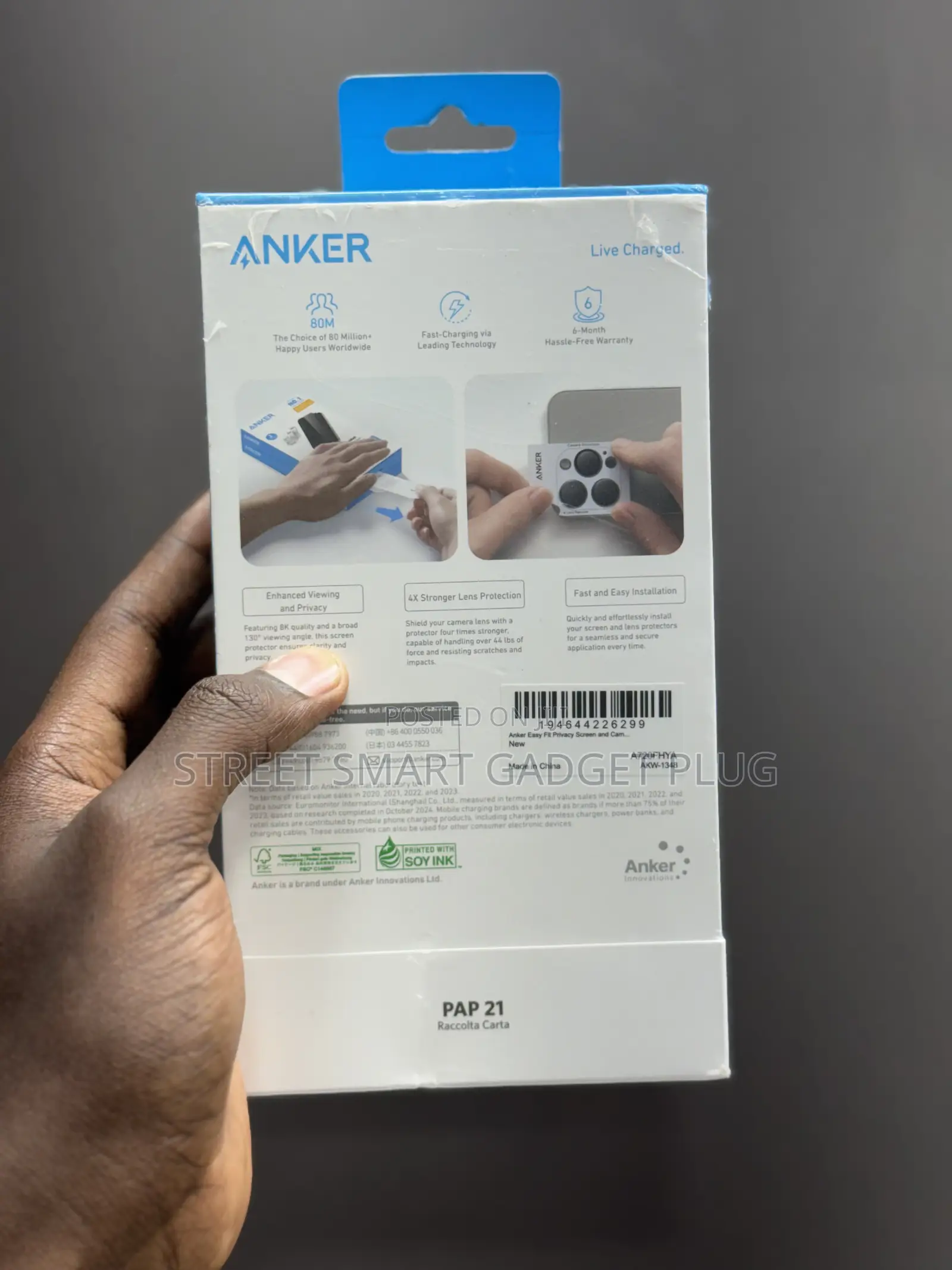 Anker Full Set Screen Protector (2pack) 16pro and 16promax