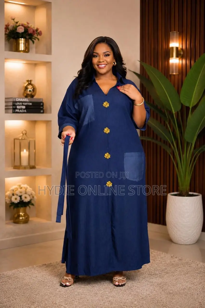 Belt Jean Dress