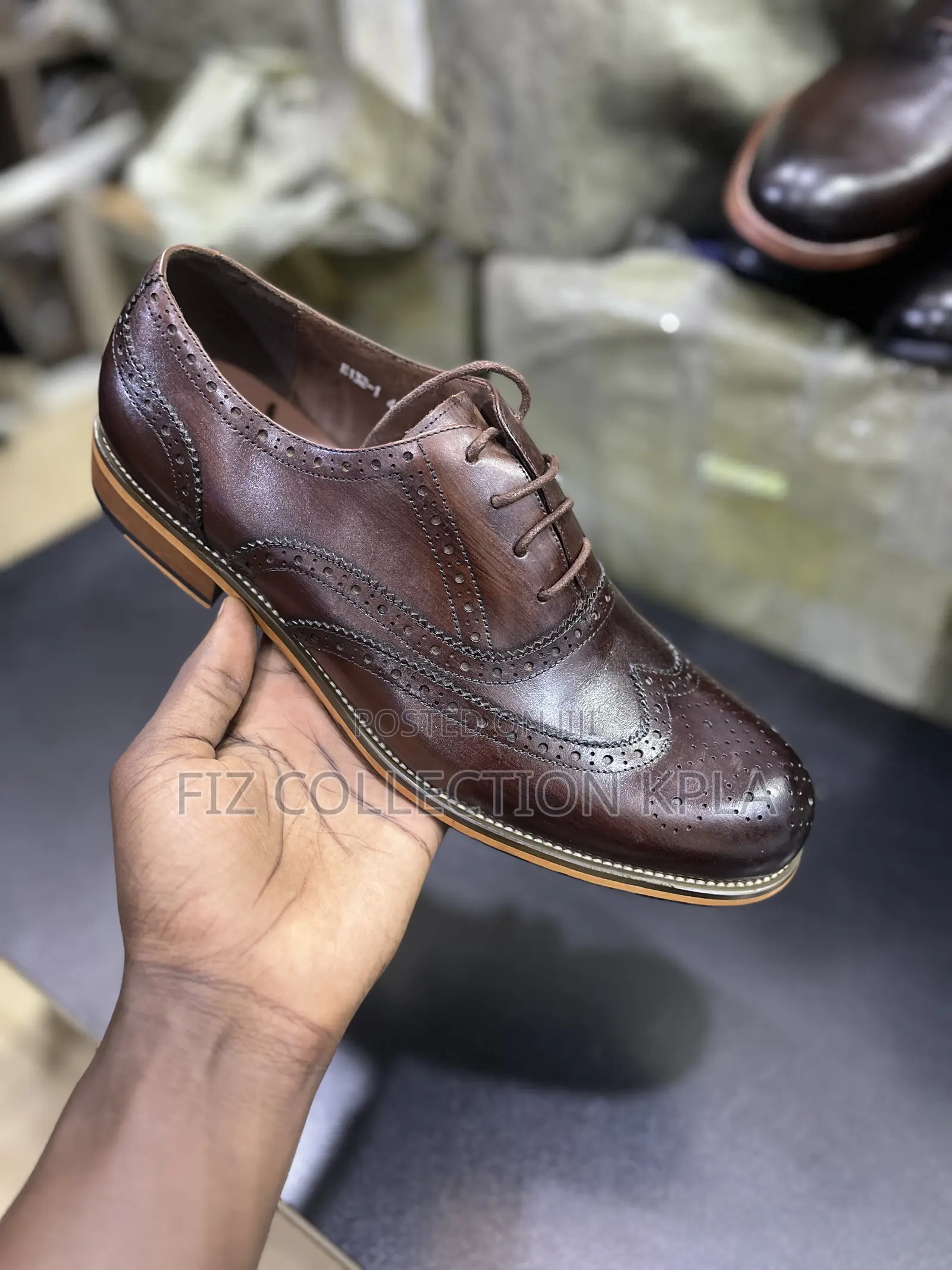 Franco Banate Smart Brown Oxford