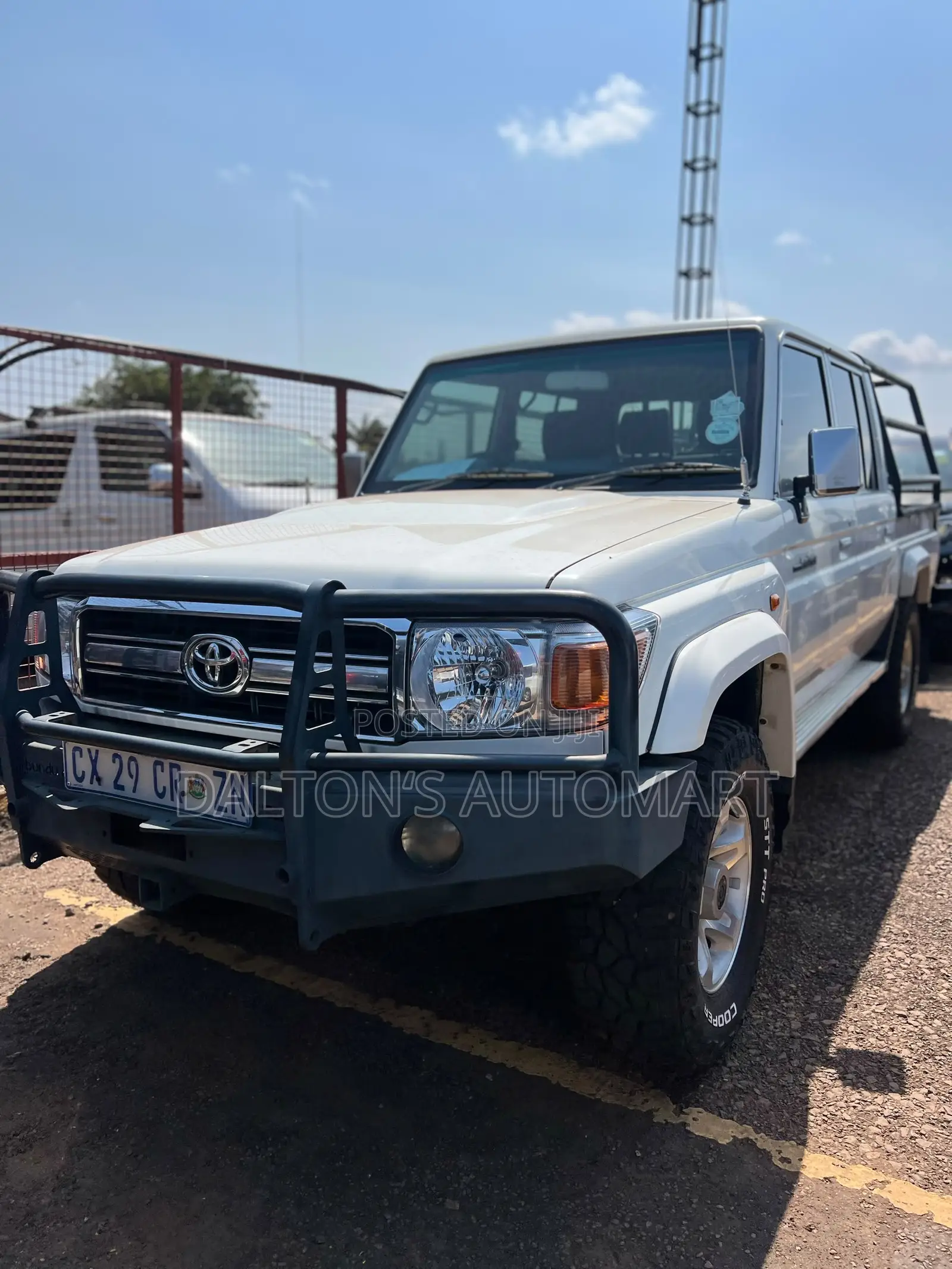 Toyota Land Cruiser 79 Series 2017 White