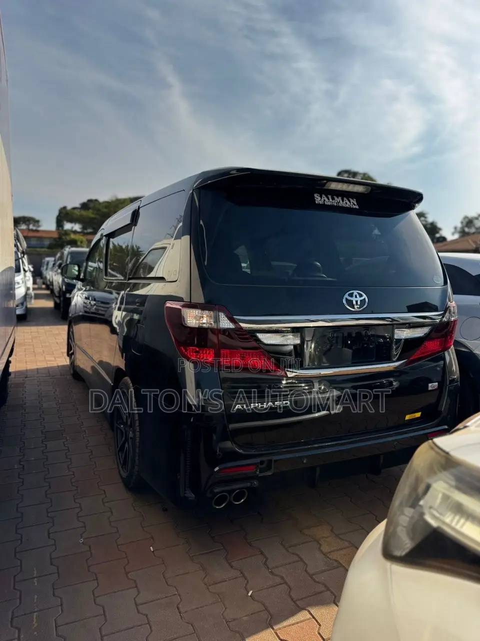 Toyota Alphard 2.4 Petrol FWD 2013 Black