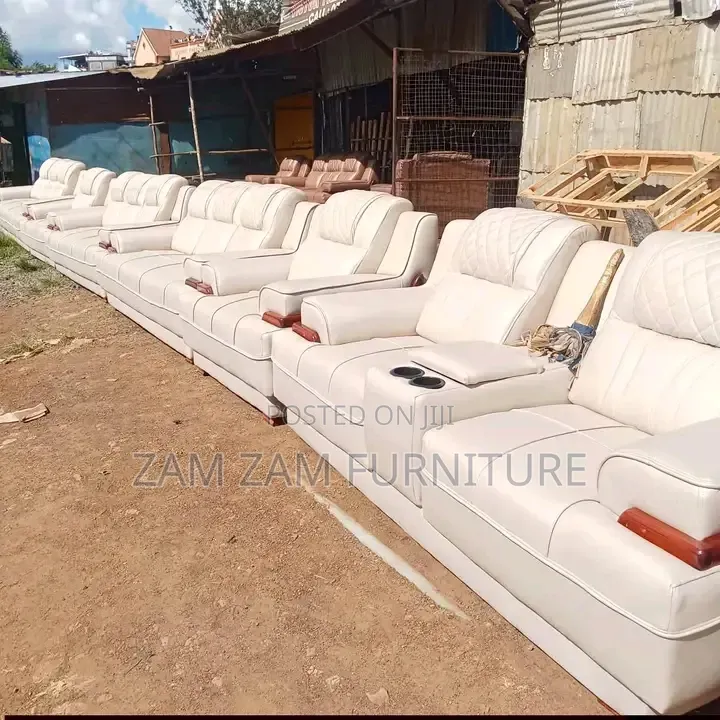 White Leather Sofas