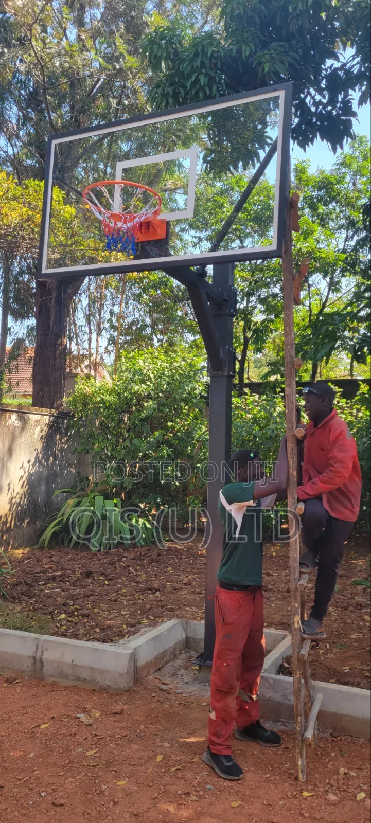 Glass Basket Ball Hoop