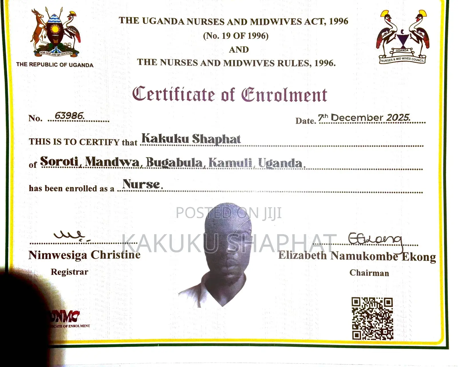 Enrolled Nurse