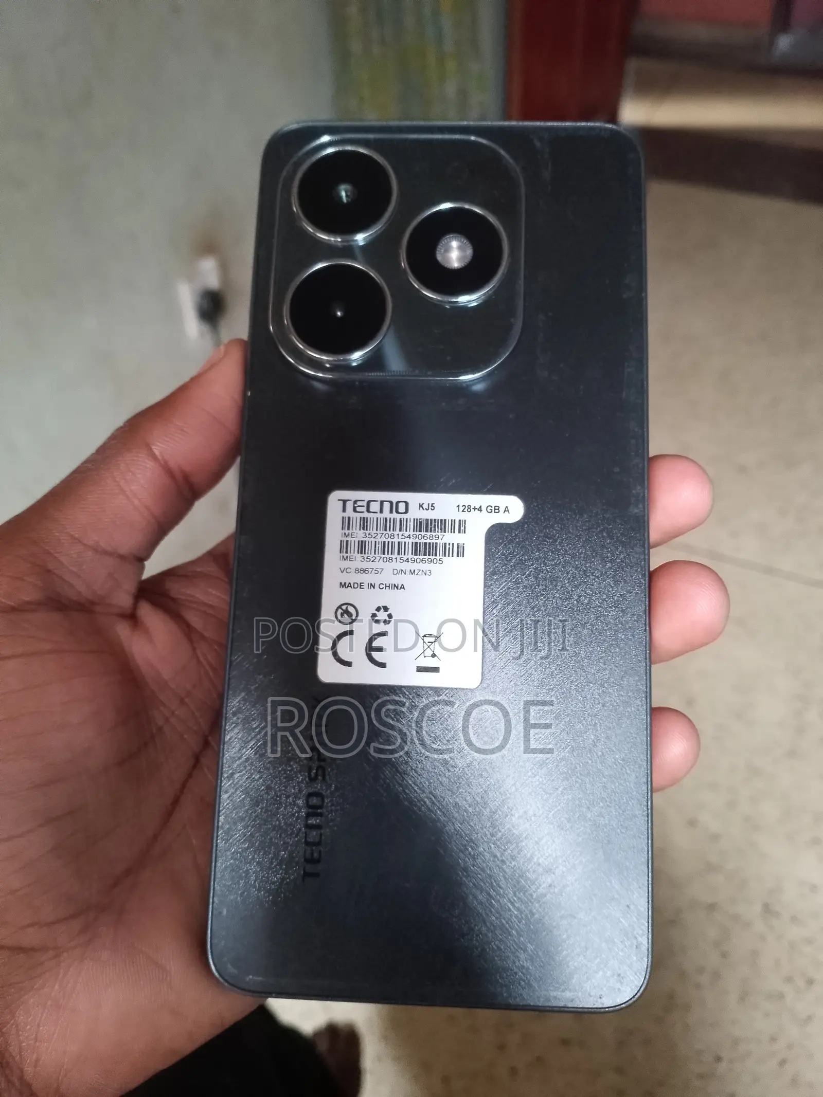 Tecno Spark 20 128 GB Black