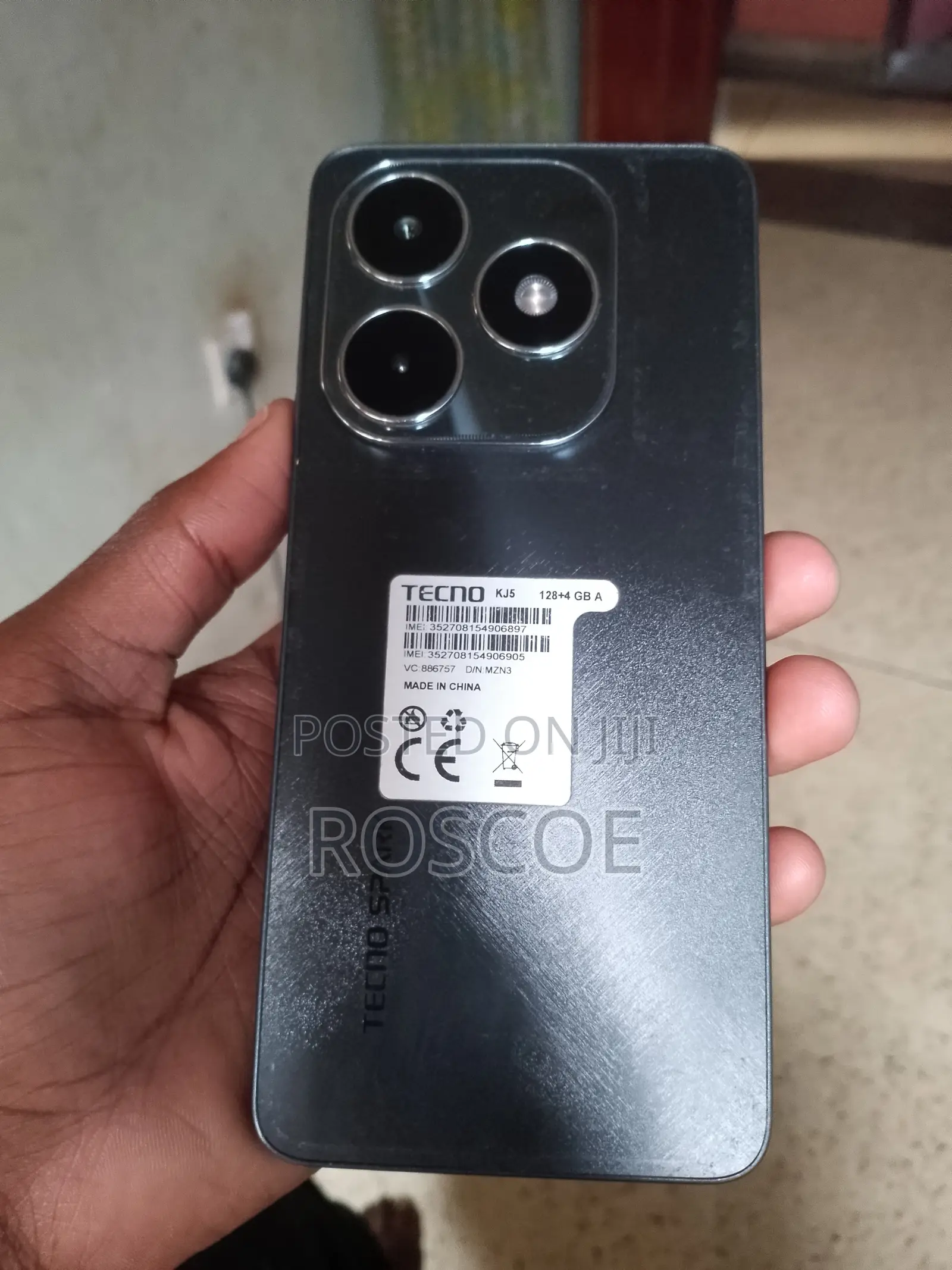 Tecno Spark 20 128 GB Black