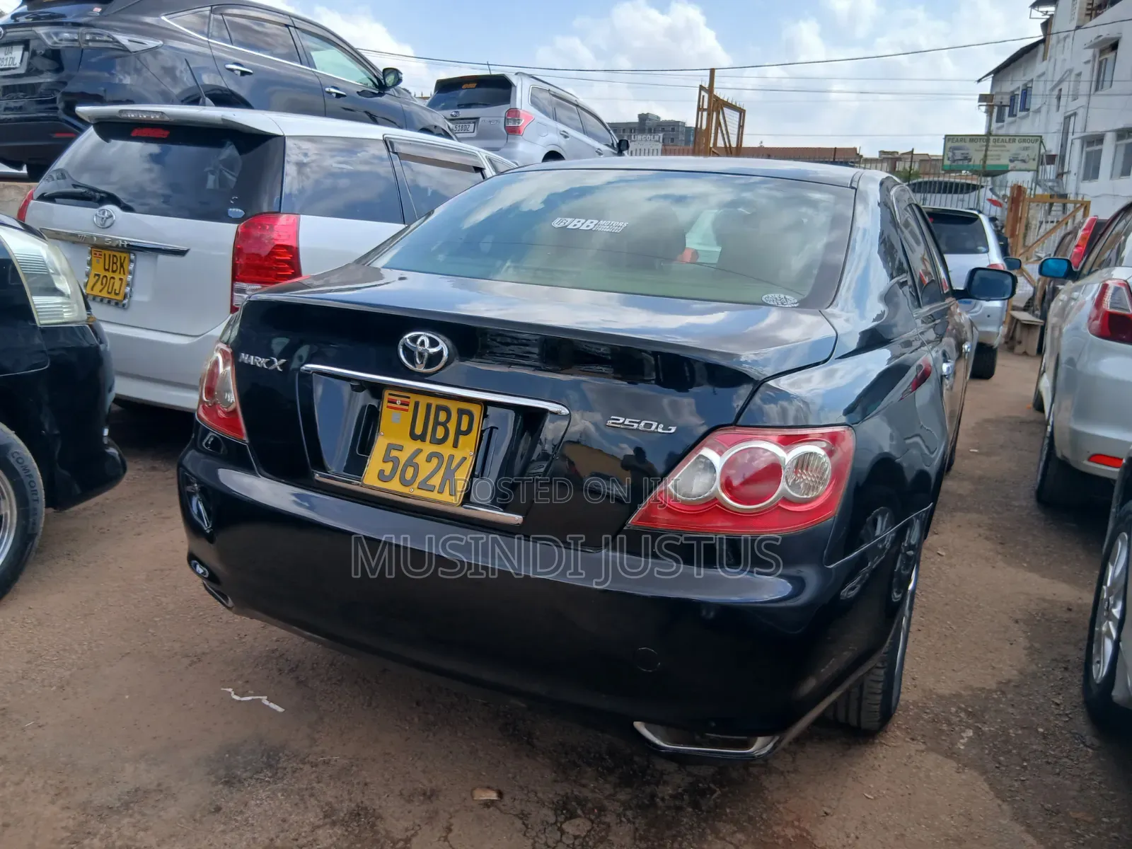 Toyota Mark X 2008 Black