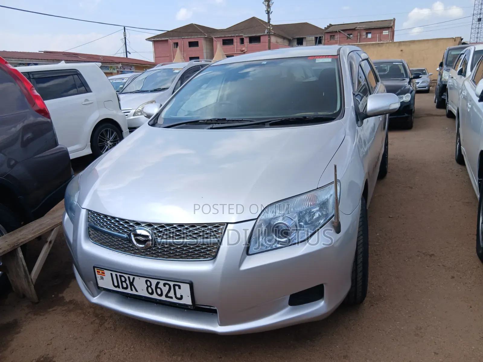 Toyota Corolla Fielder 2008 Silver