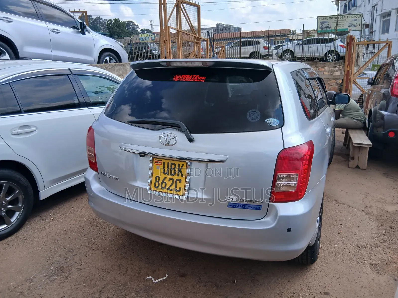Toyota Corolla Fielder 2008 Silver