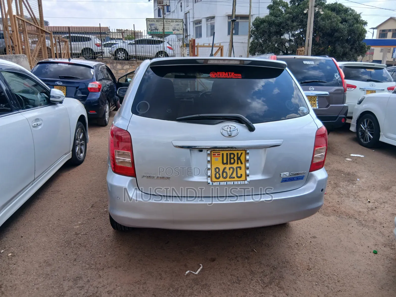 Toyota Corolla Fielder 2008 Silver