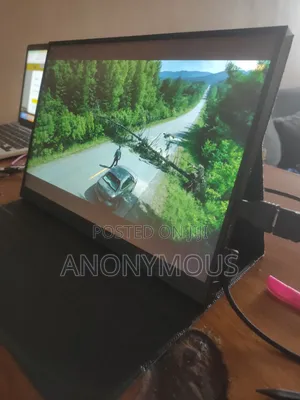 Portable 14 Inch Monitor Display With Speakers and Touch Screen