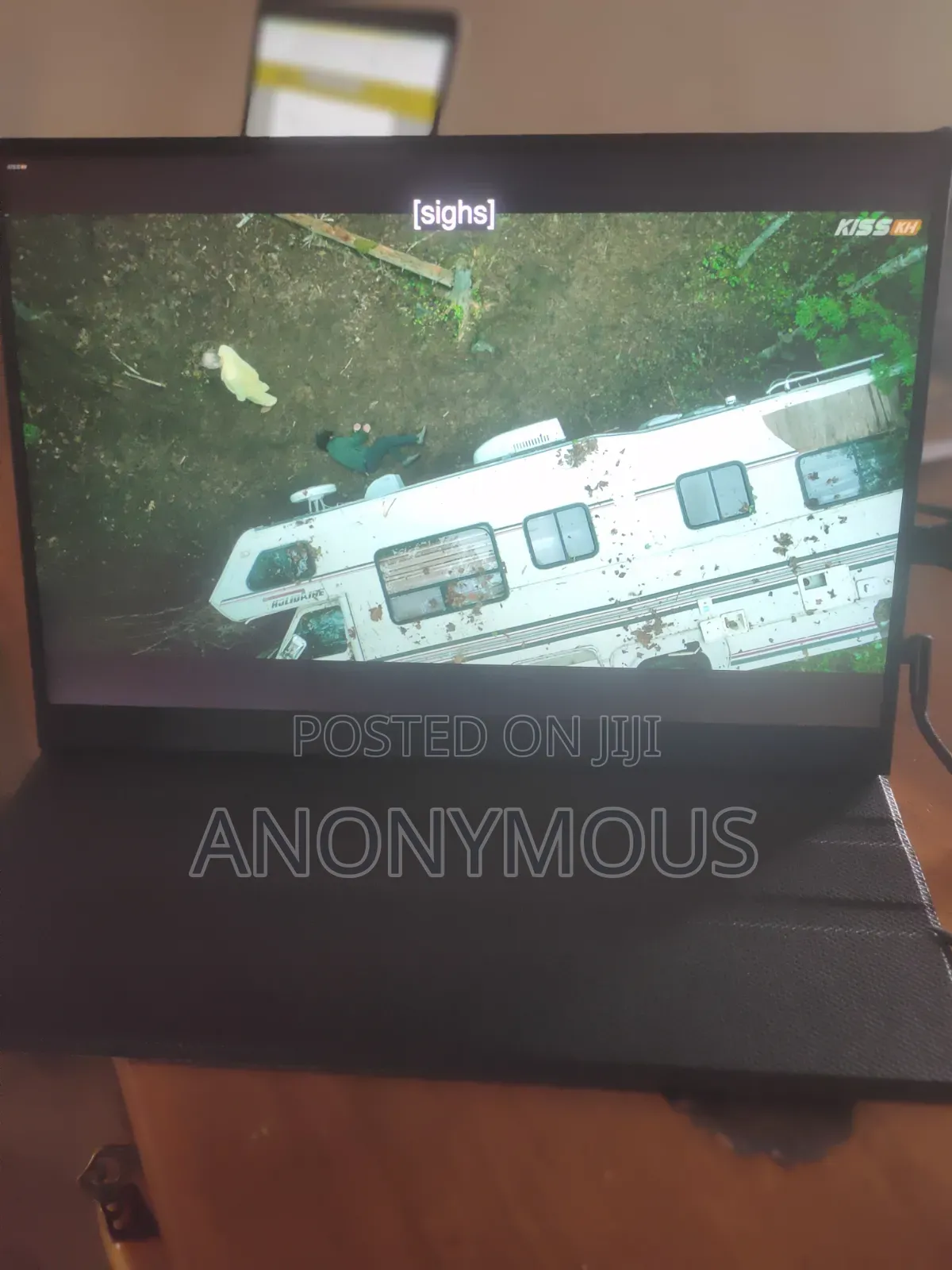 Portable 14 Inch Monitor Display With Speakers and Touch Screen
