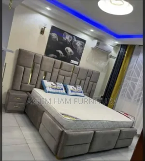 Luxurious Fabric Bed 5×6