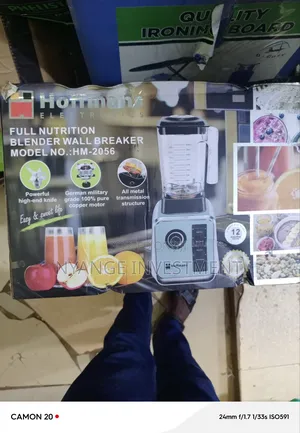 Hoffmans Hm-2056 Professional Blender. Commercial Blender