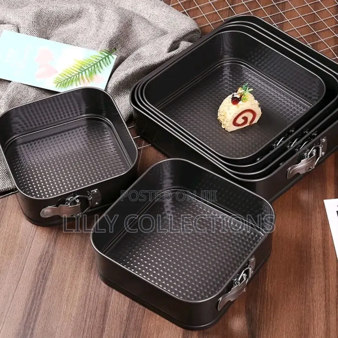 6 Piece Square Baking Set