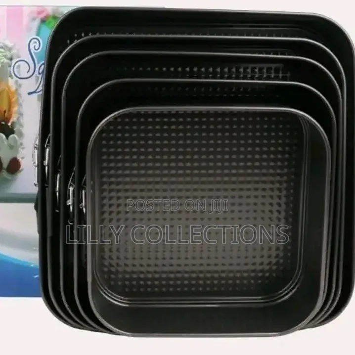 6 Piece Square Baking Set