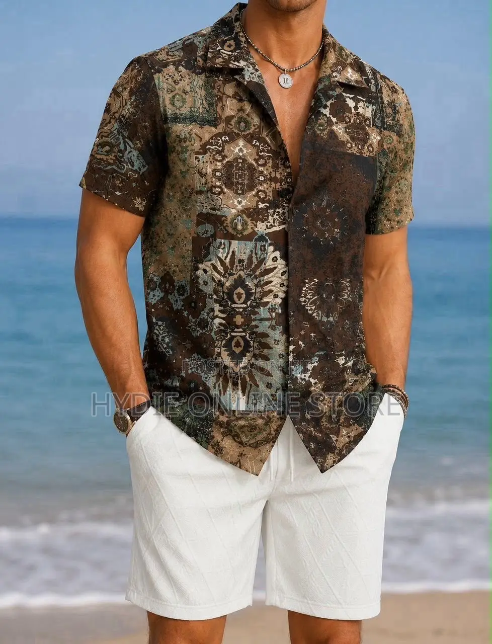 Elegant Vintage Men’S Two-Piece