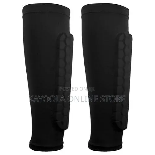 2pcs Football Shin Guard Socks Sleeves Calf Compression