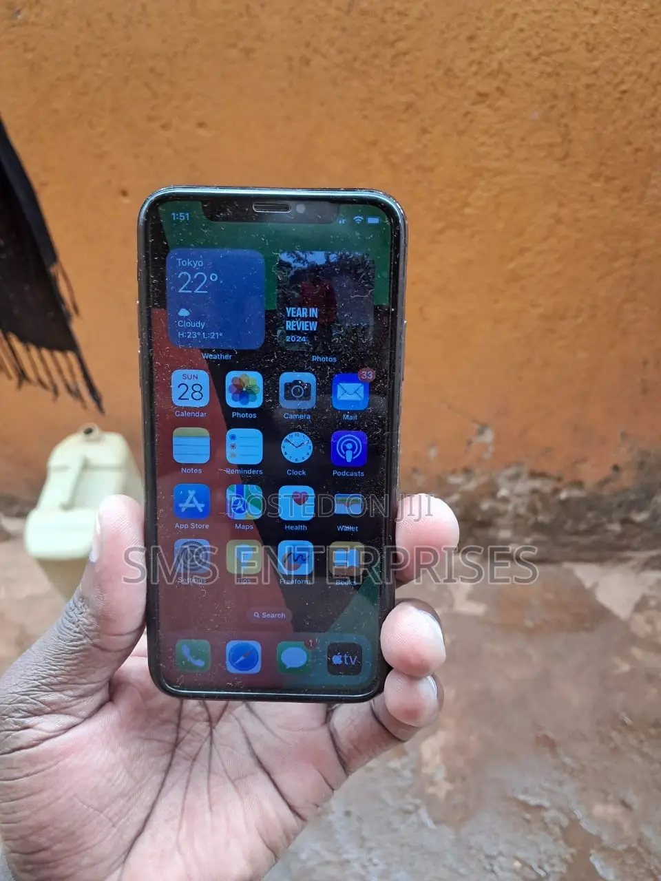 Apple iPhone X 64 GB Black
