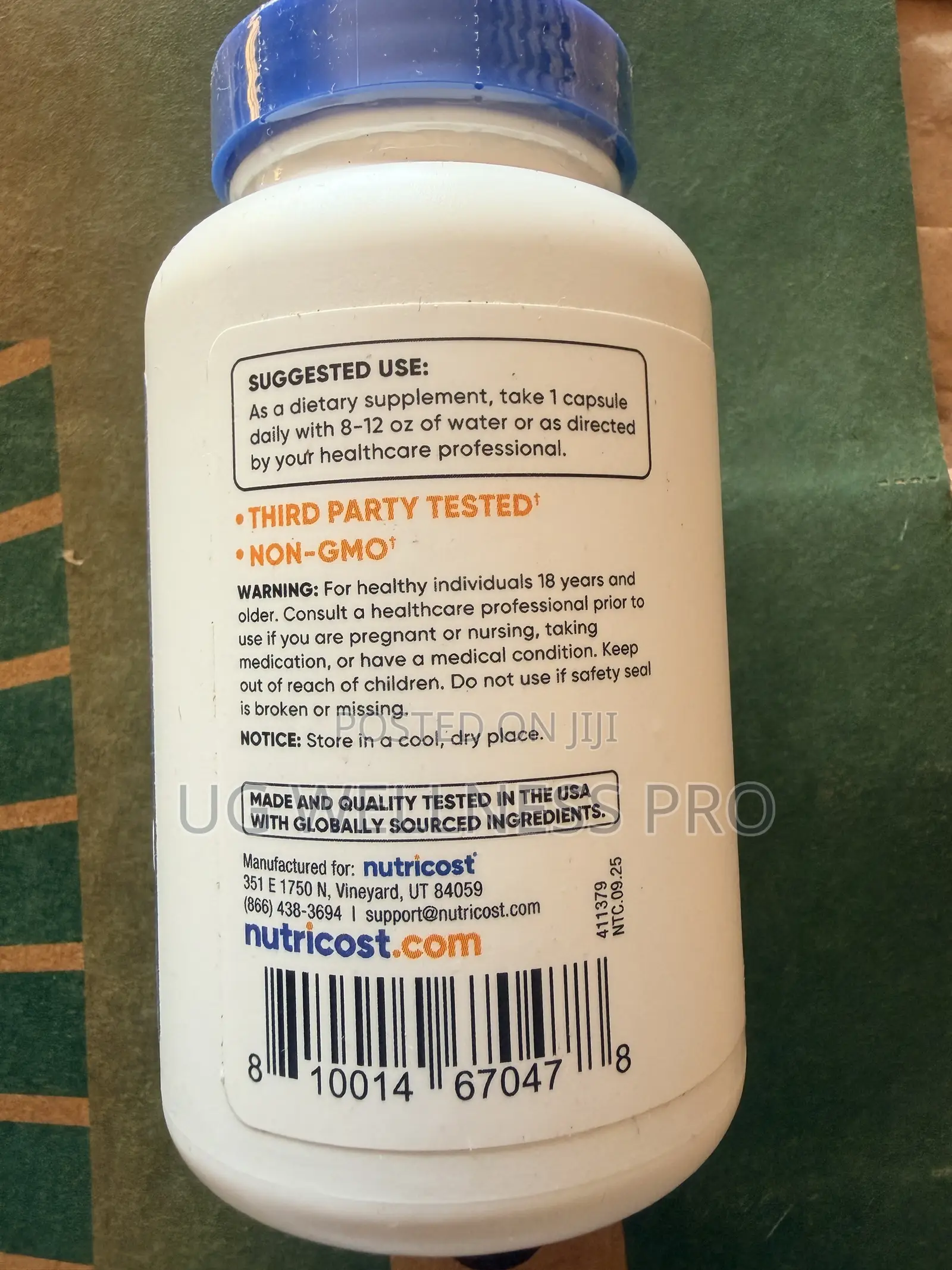 Nutricost Wormwood, 450 Mg, 120 Capsules