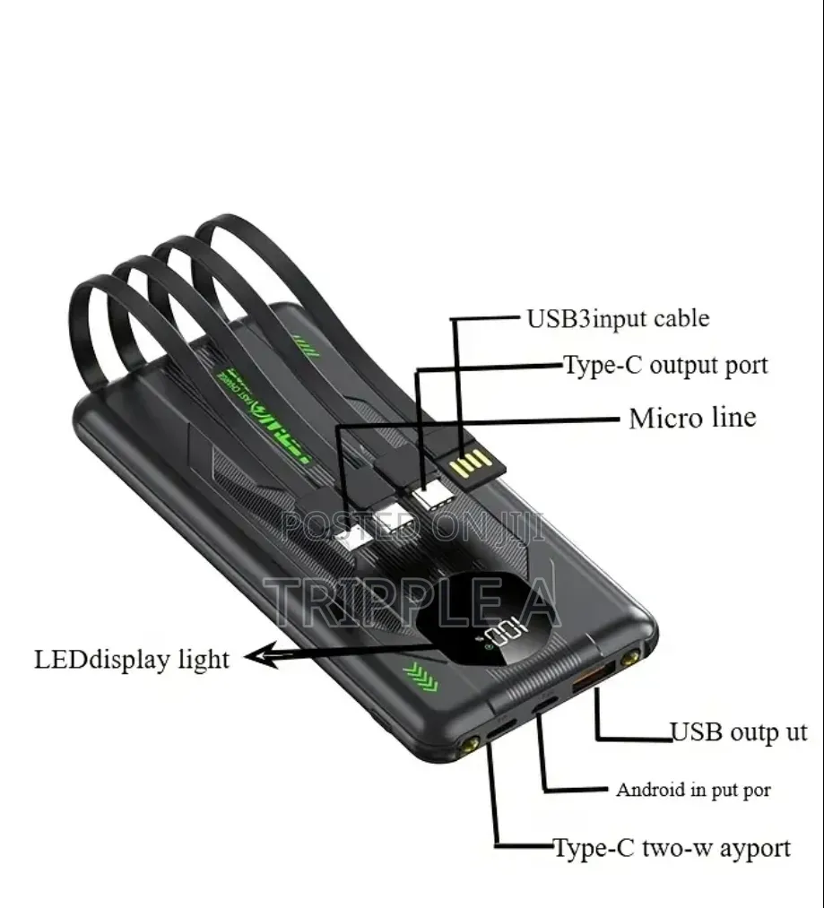 New Punex Jy -609 20000mah Powerbank