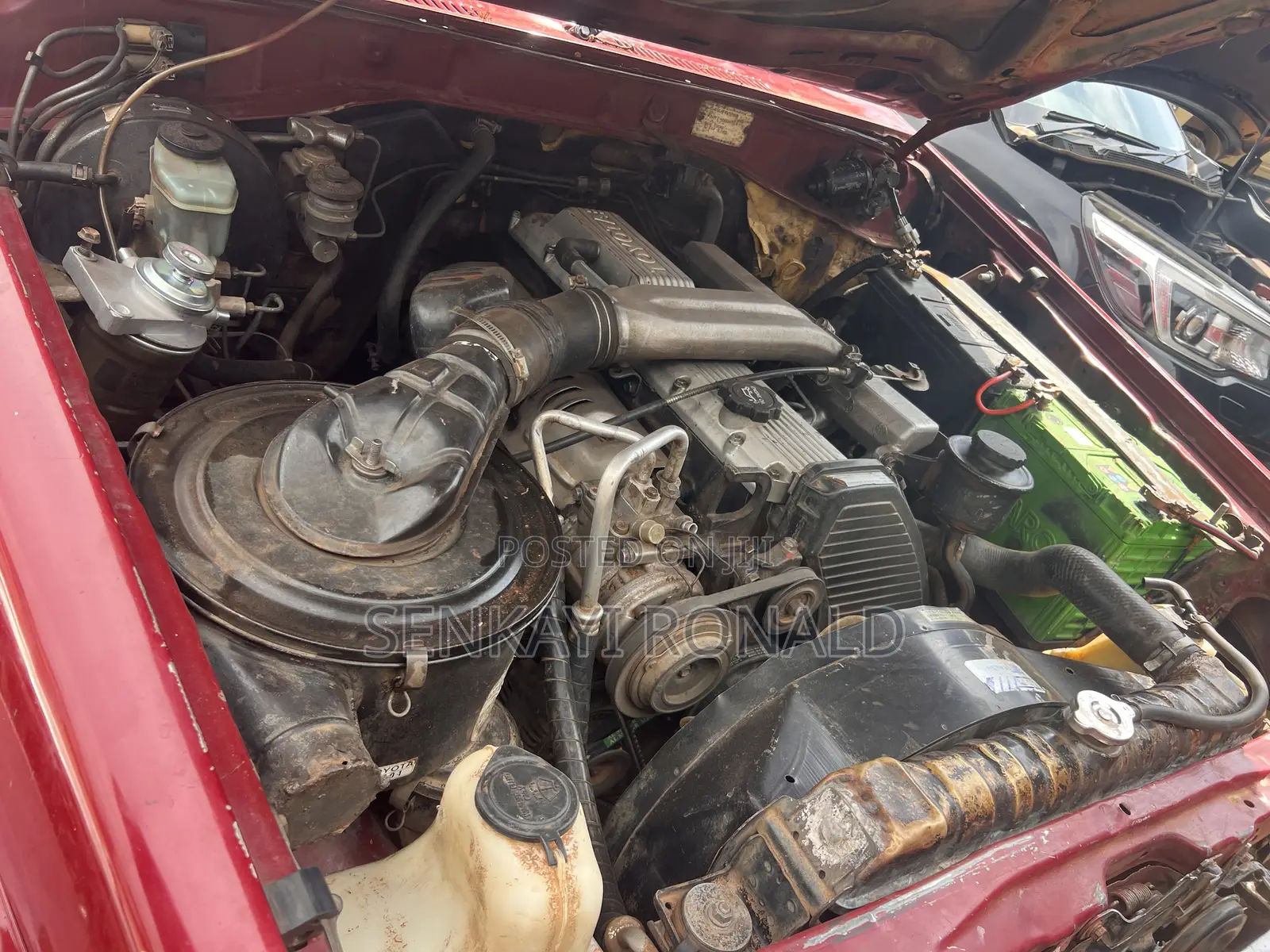 Toyota Land Cruiser 80 Wagon 1992 Red
