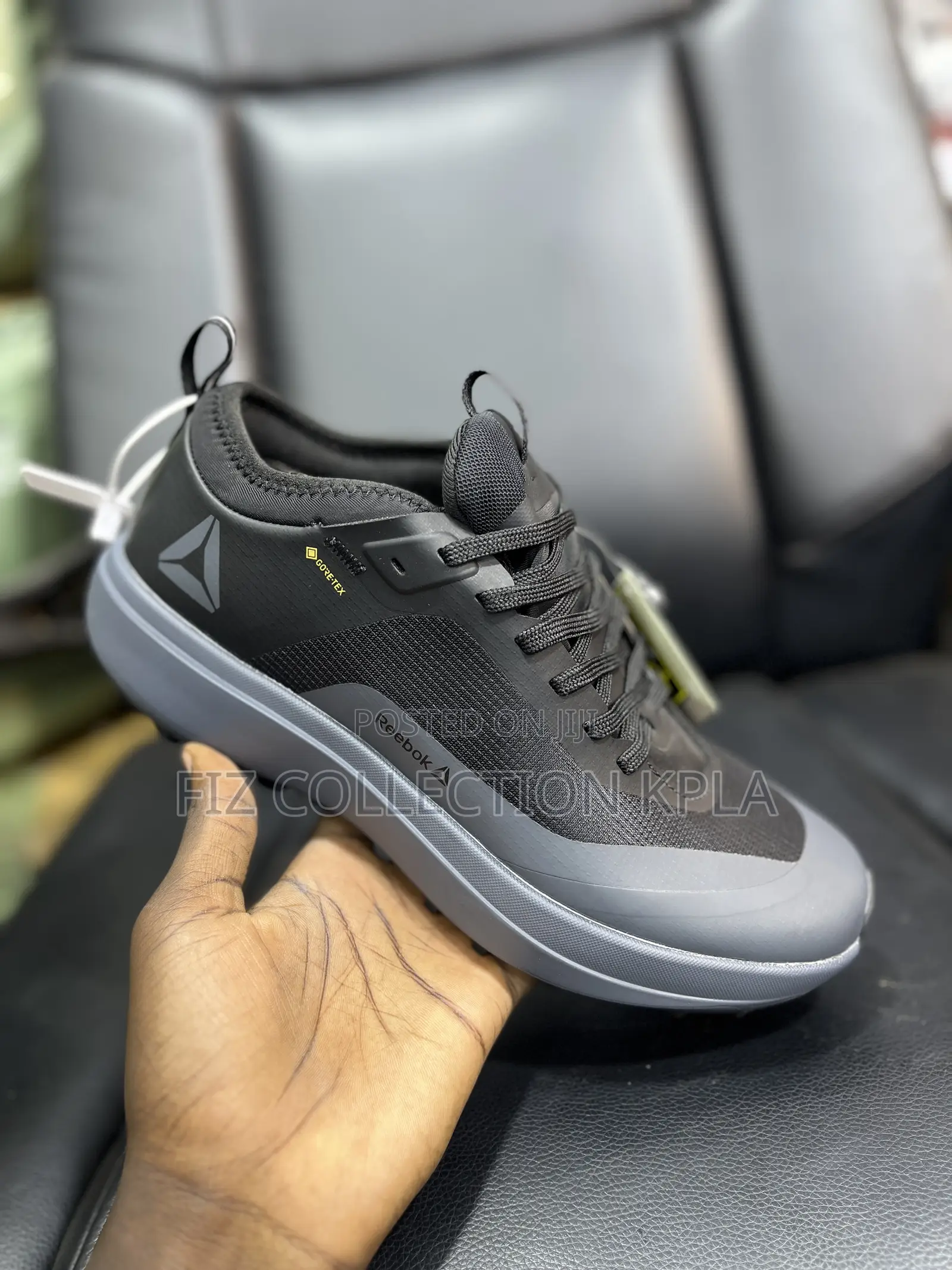 Reebok Gore-Tex Granite Shadow – Black Grey Waterproof Sneakers