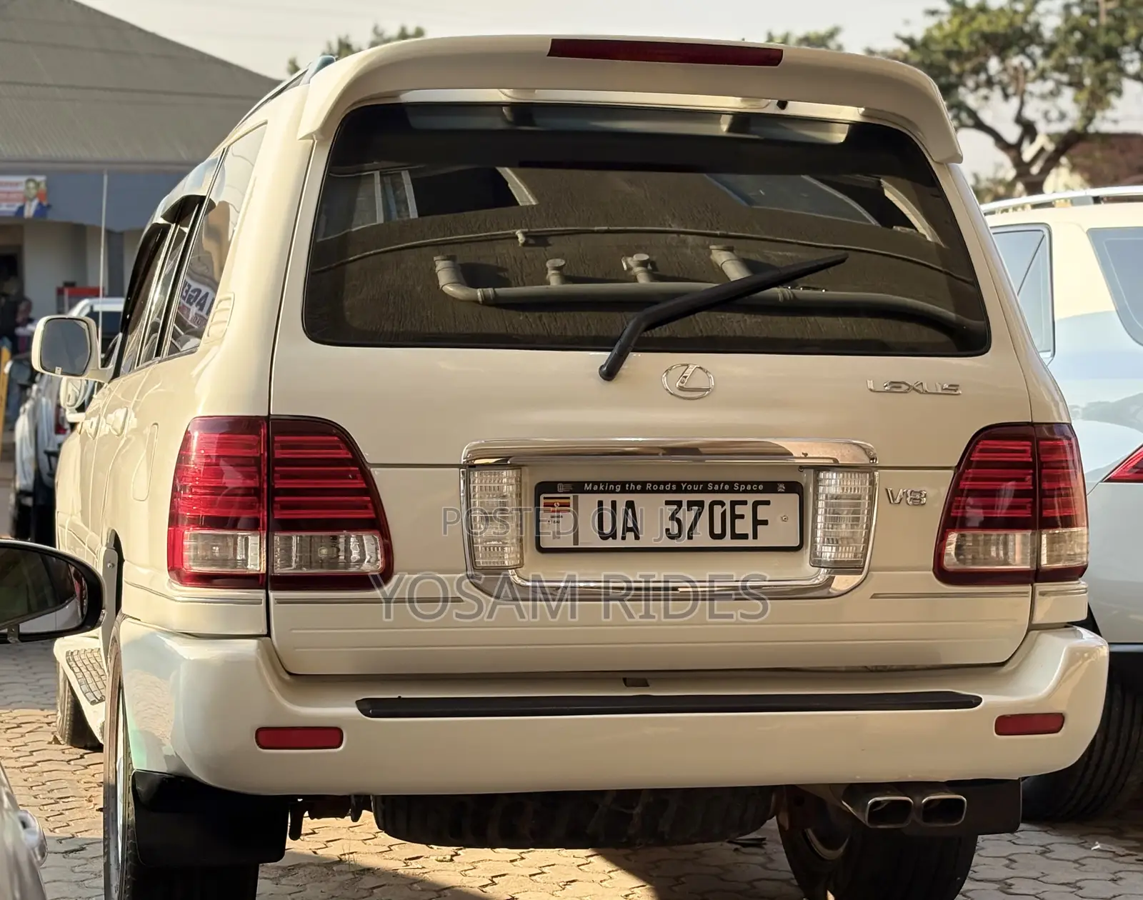 Toyota Land Cruiser Cygnus 4.7 2004 White