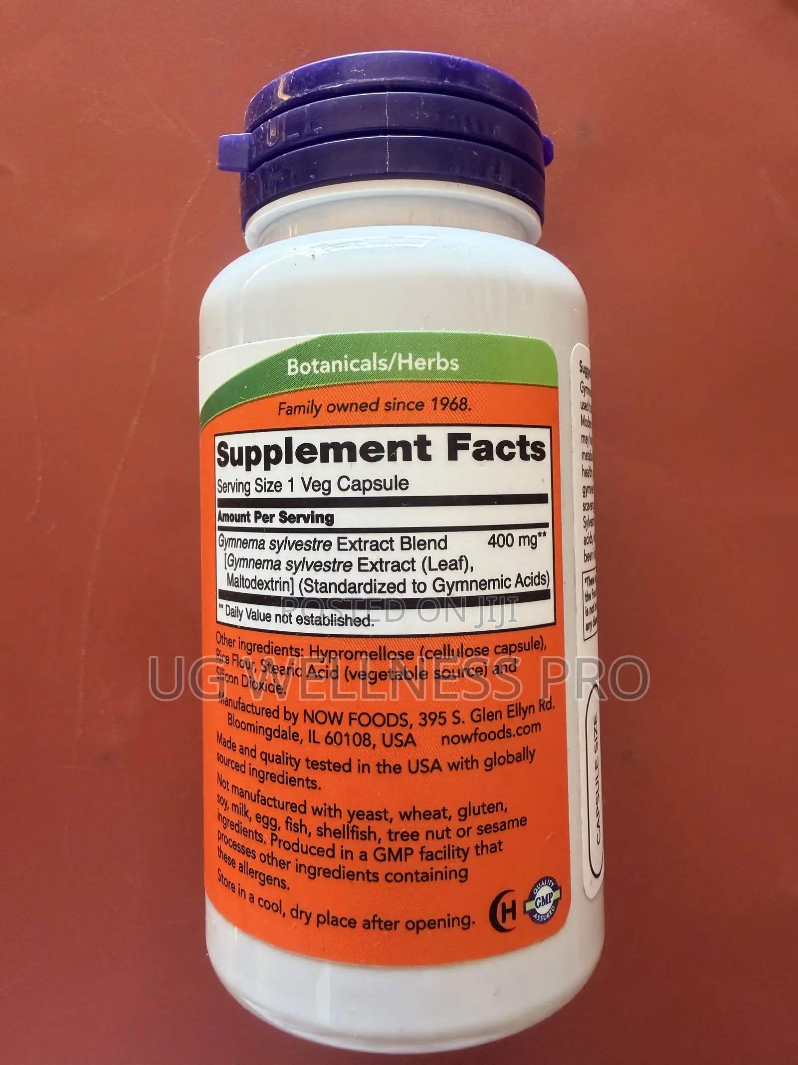 Now Foods Gymnema Sylvestre Extract, 90 Veg Caps (400 Mg Per Capsule)