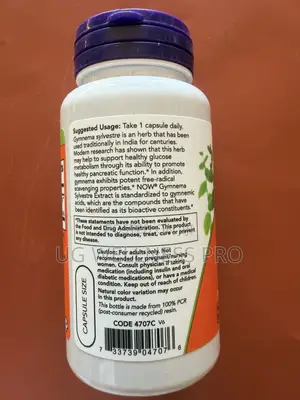 Now Foods Gymnema Sylvestre Extract, 90 Veg Caps (400 Mg Per Capsule)