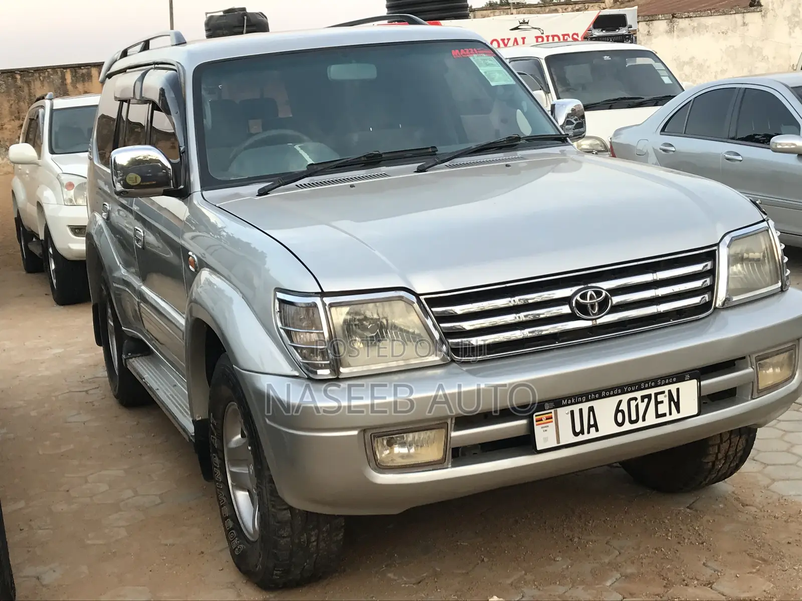 Toyota Land Cruiser Prado 2002 Silver