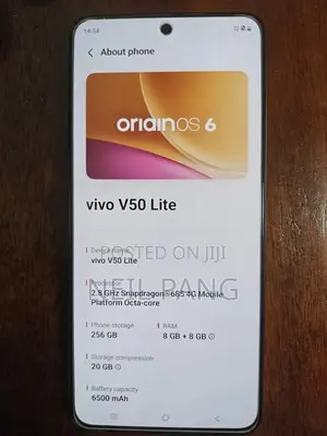 Vivo V50 Lite 256 GB Bronze