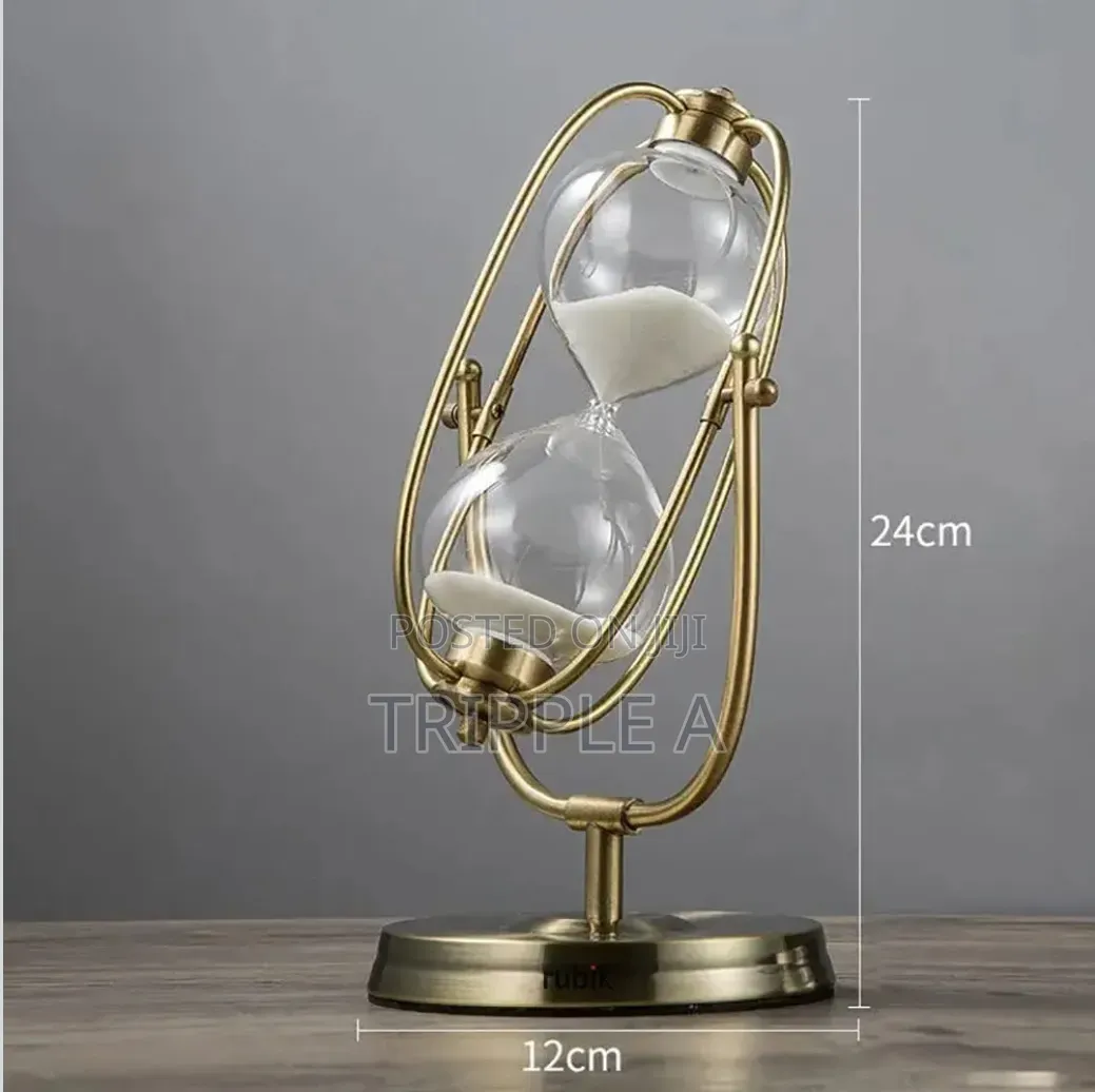 Vintage Rotating Hourglass