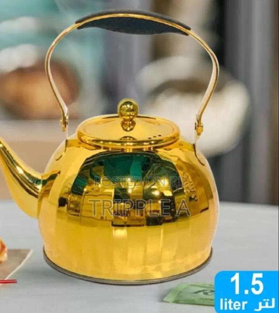3l Gold Stainless Steel Kettle