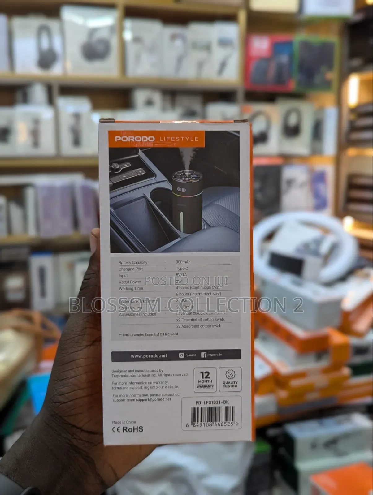 Porodo Lifestyle Portable Air Diffuser