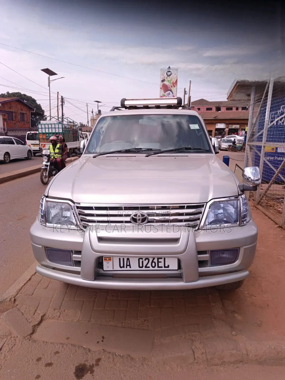Toyota Land Cruiser Prado 1999 Silver