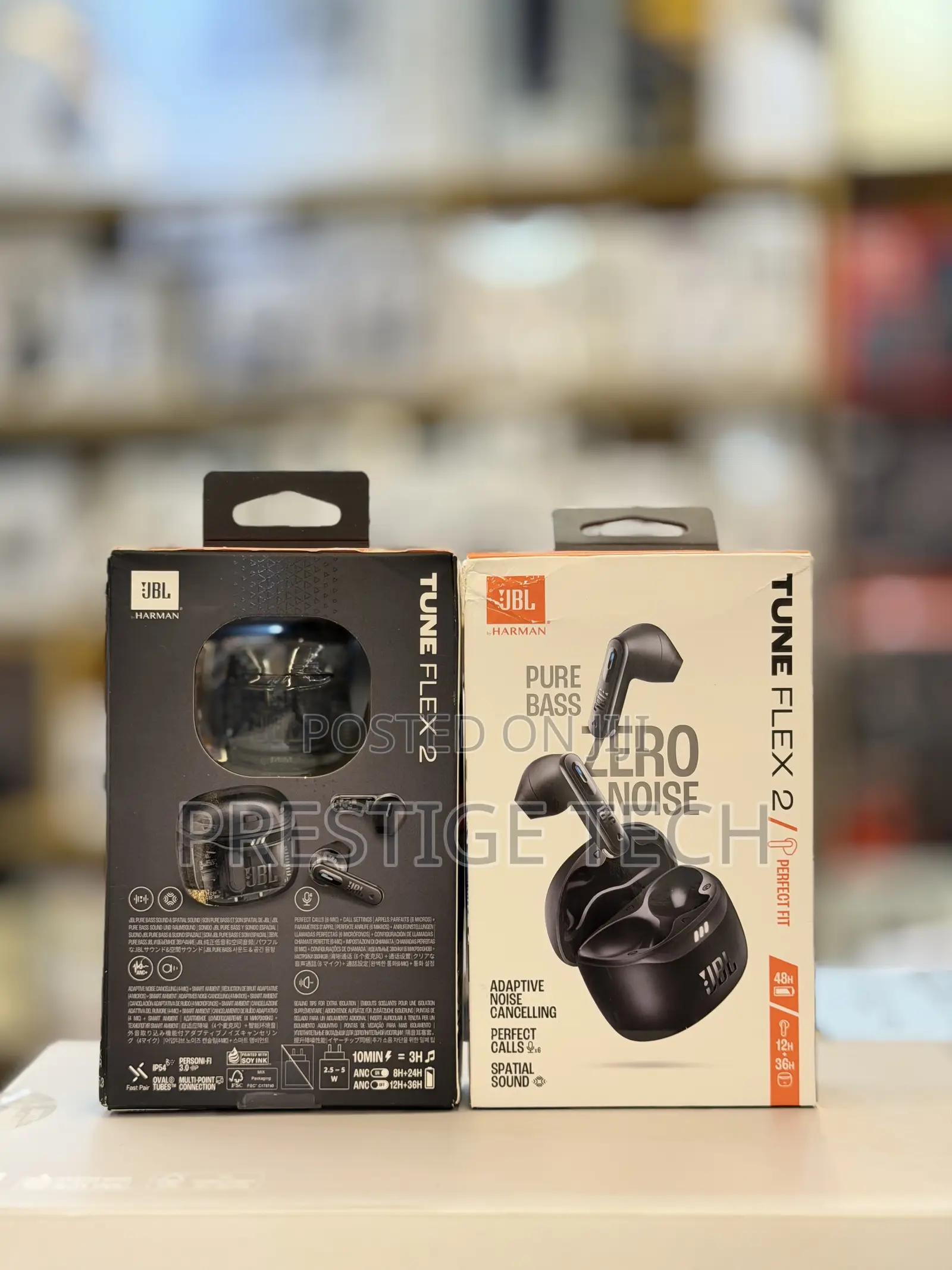 JBL Tune Flex 2 True Wireless Noise Cancelling Earbuds