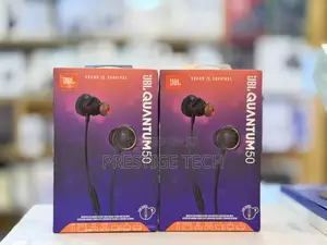 JBL Quantum 50 Wired in-Ear Gaming Headset, Volume Slider, Mic Mute