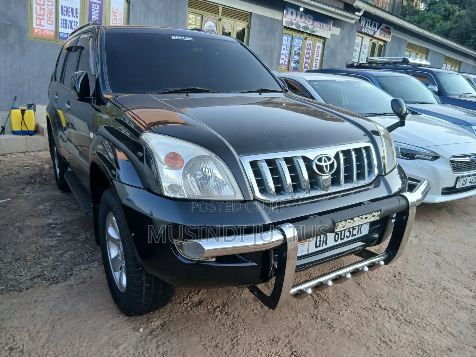 Toyota Land Cruiser Prado 2008 Black