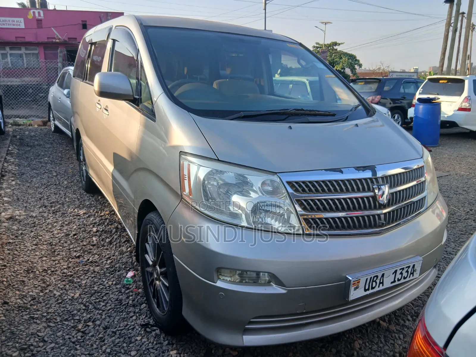 Toyota Alphard 2008 Gold