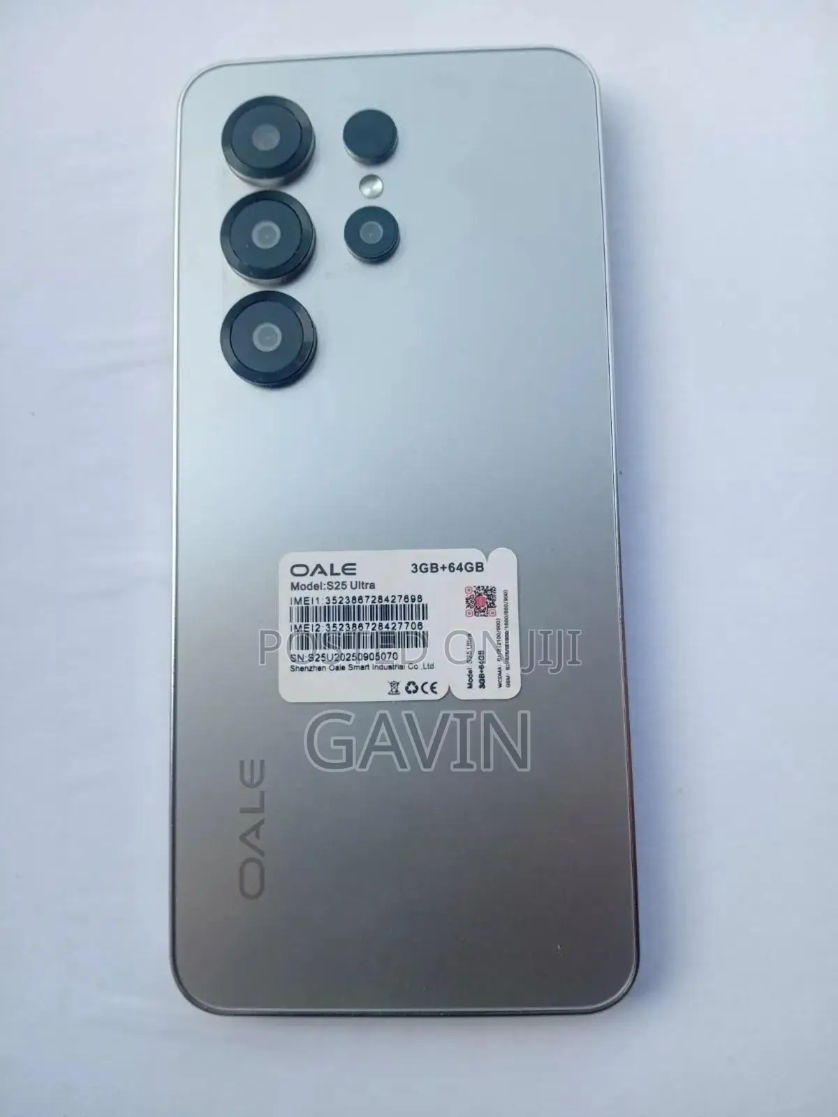 Oale S25 Ultra 64 GB Silver