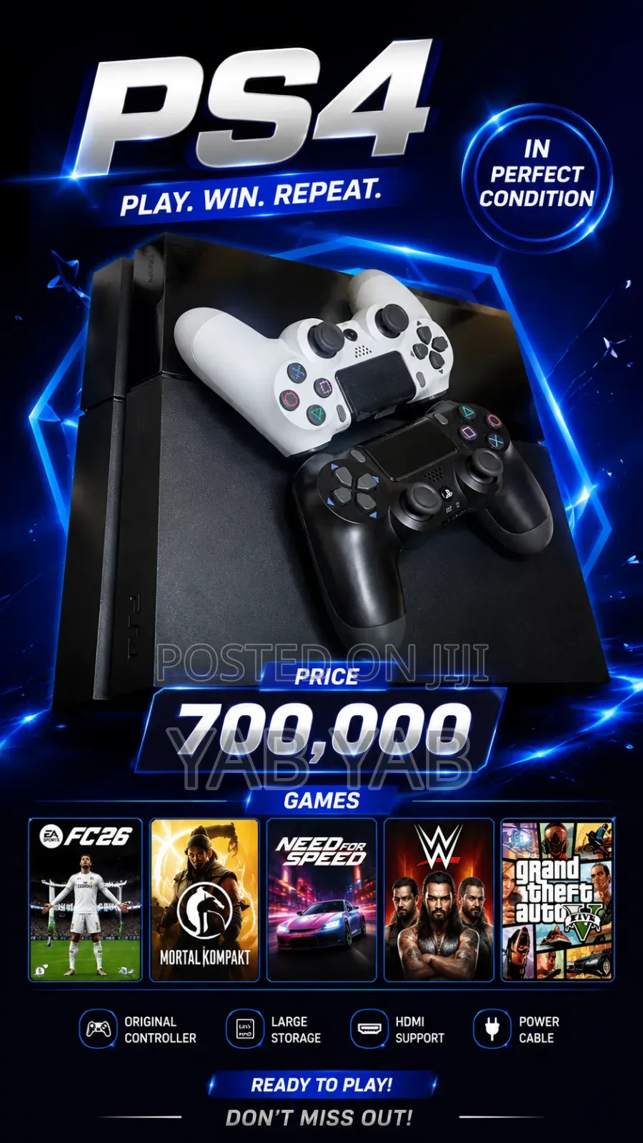 Ps4 Used With Controller
